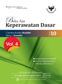 Buku Ajar : Keperawatan Dasar Vol. 4