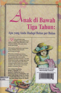 Anak di Bawah Tiga Tahun : Apa yang Anda Hadapi Bulan per Bulan