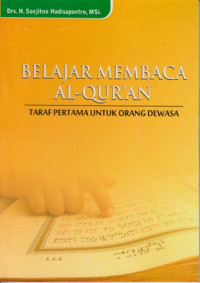Belajar Membaca Al Qur'an Taraf Pertama Untuk Orang Dewasa