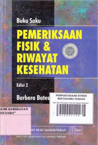 Buku Saku Pemeriksaan Fisik Dan Riwayat Kesehatan